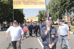 Парад-шествие в Ракитном